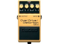 BOSS OS-2 OverDrive e Distorção Pedal Compacto para Guitarra Eléctrica